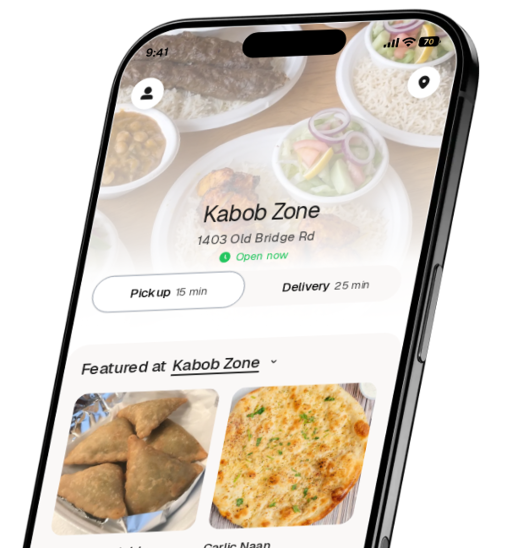 Kabob Zone app preview