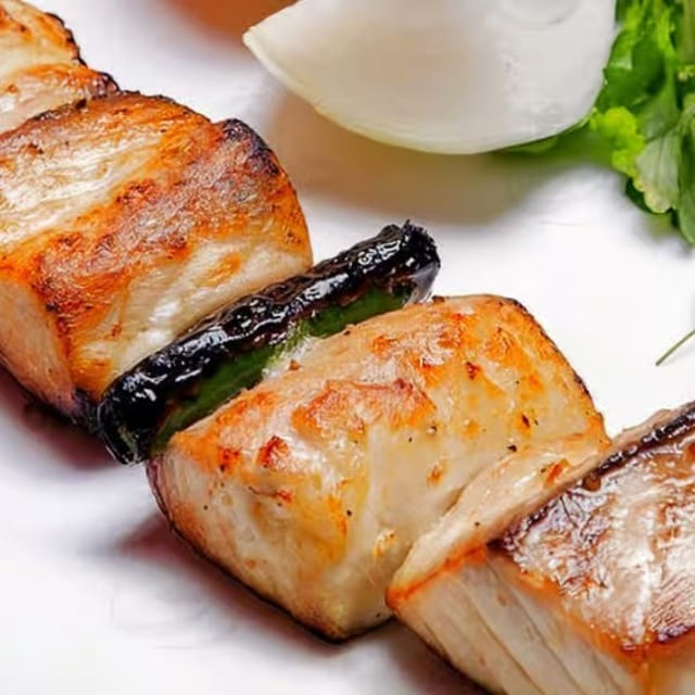 Mahi Fish Kabob.