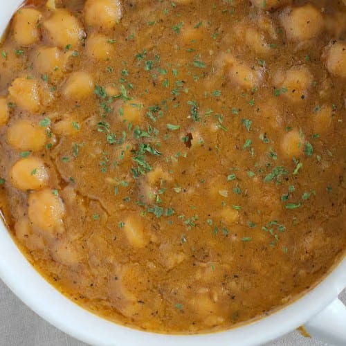Chickpeas.