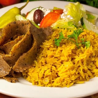 Gyro Rice Platter