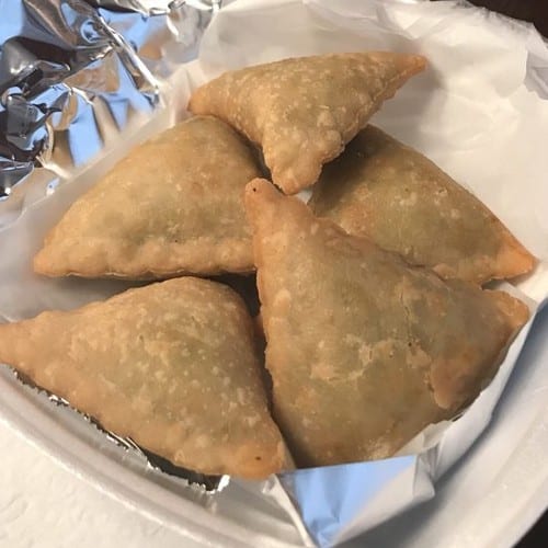 Potato Vegetable Samosa Small 6pc.