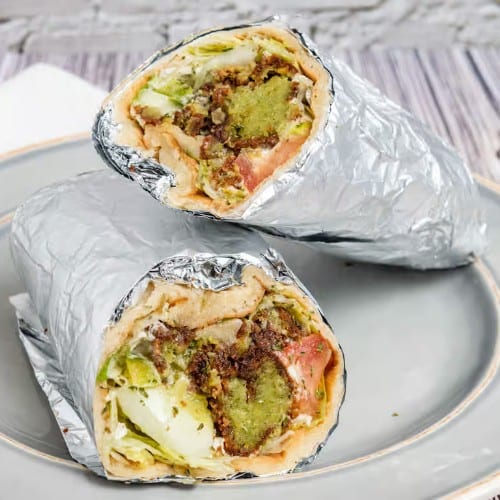Falafel Wrap.
