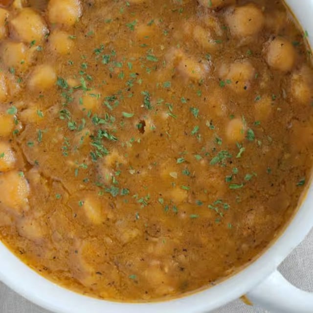Chickpeas.